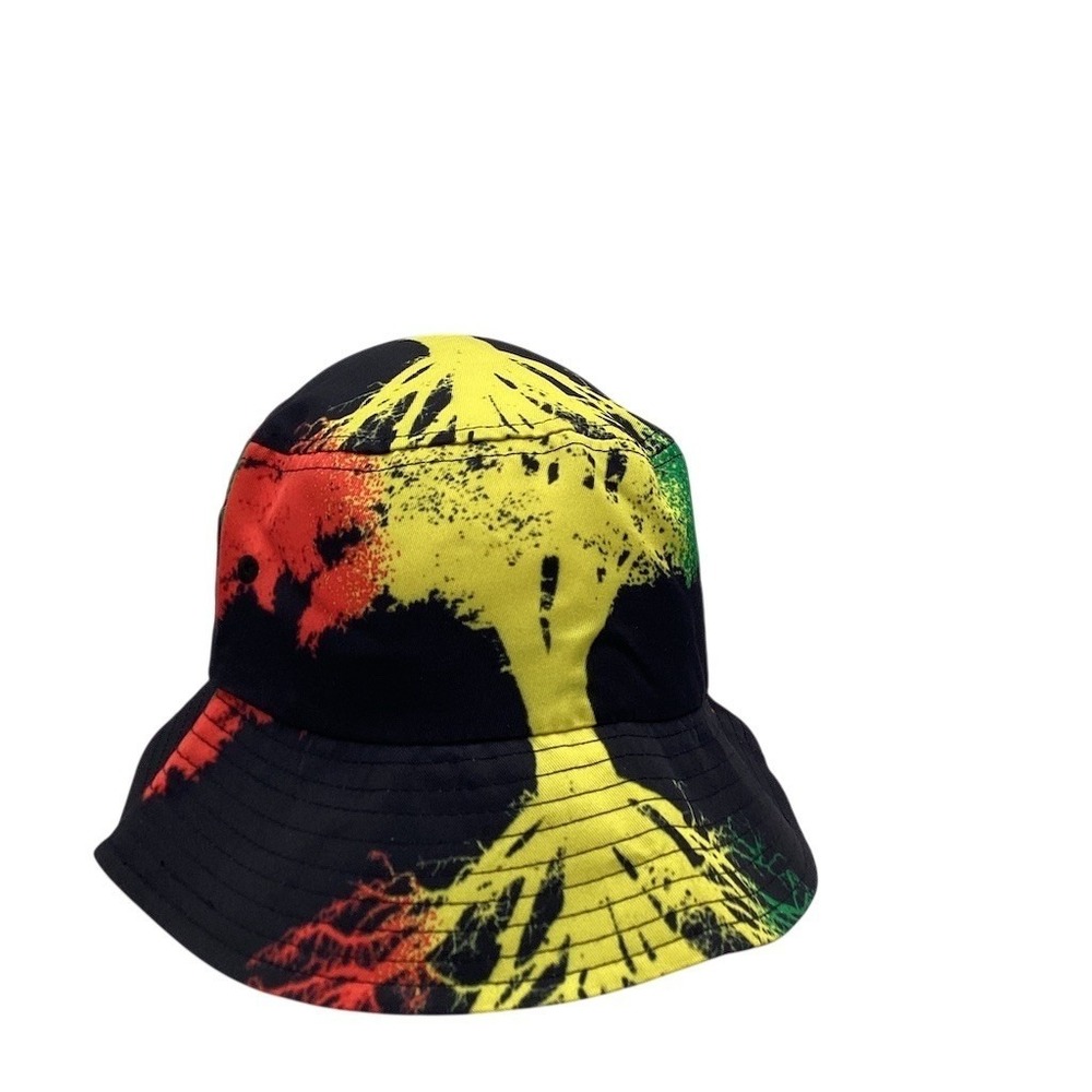 Bucket Hat Unisex One Size Black Festival Streetwear